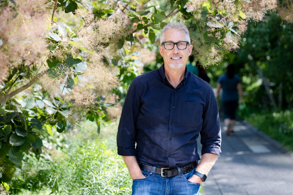 Richard Hayden on the High Line