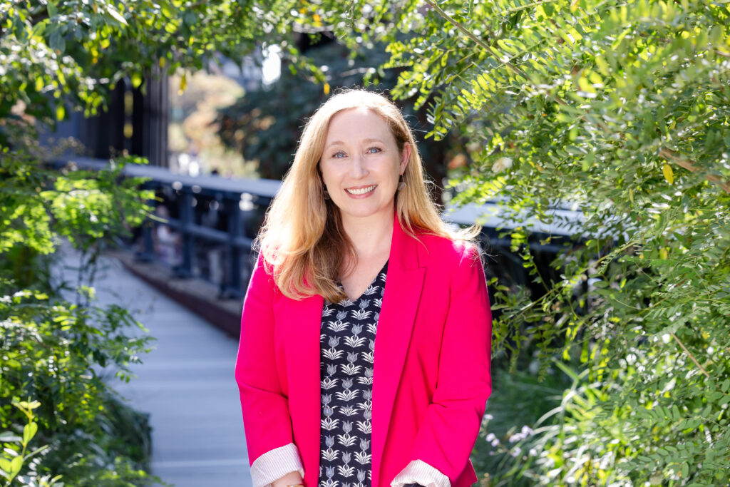 Kristin Roth-Schrefer on the High Line